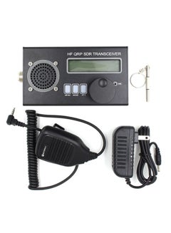 Mini 8 Band SSB/CW QRP Transceiver For Ham Radio, Style: Host + Hand Mi  + US