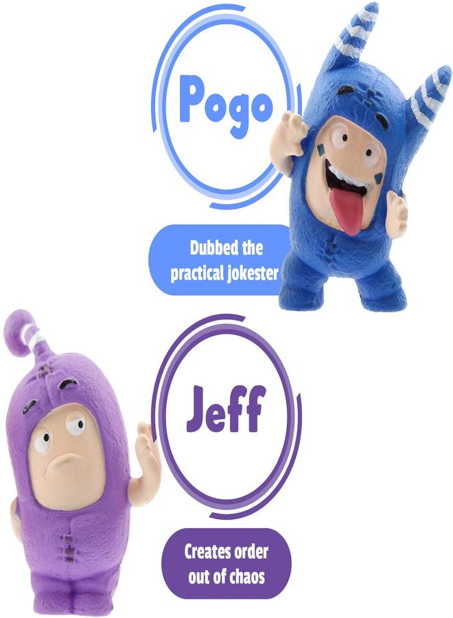 Oddbods مجموعة ألعاب ODDBODS من تماثيل مصغرة للأطفال في مرحلة ما قبل المدرسة (الأعمار 3 وما فوق) - Image 4