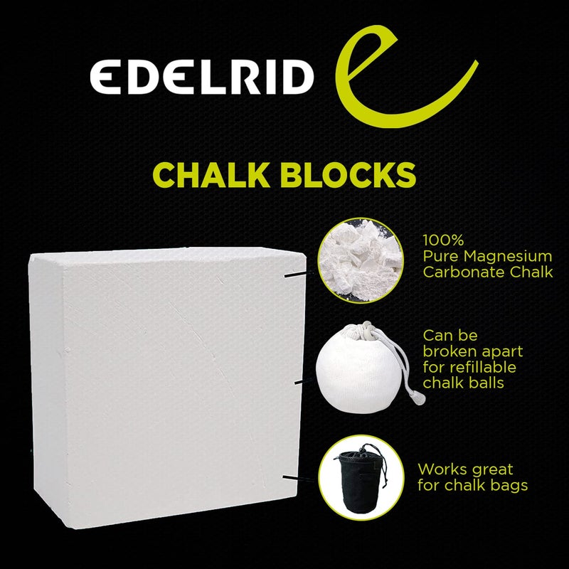 EDELRID Chalk Block Powder for Climbing and Gym (50 Gm) - Pack of 2 - Image 2