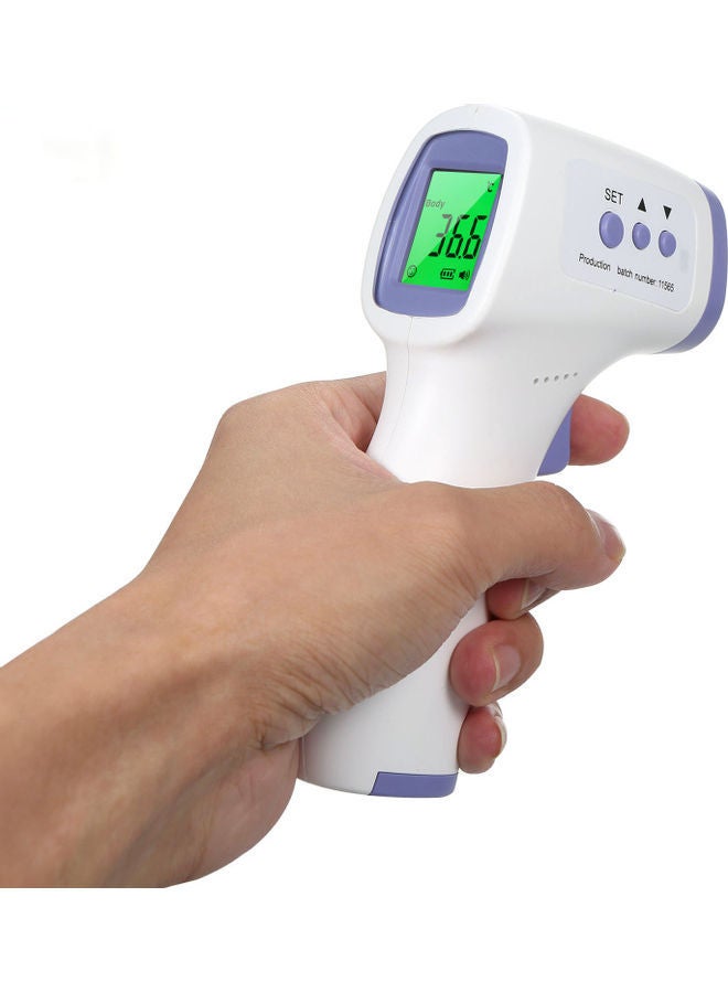 نيبمينينت جهاز قياس درجة حرارة الأذن والجبهة يعمل بالأشعة تحت الحمراء ومزود بجهاز استشعار . - Image 3