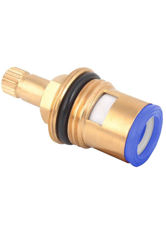 Acetap Brass Ceramic Disc Cartridge Quarter Turn 1/2 Inch, Hot and Cold Bathroom Kitchen Tap Faucet Valve, Tap Spindle For Water Tap (Pack of 2 Piece) - Image 3