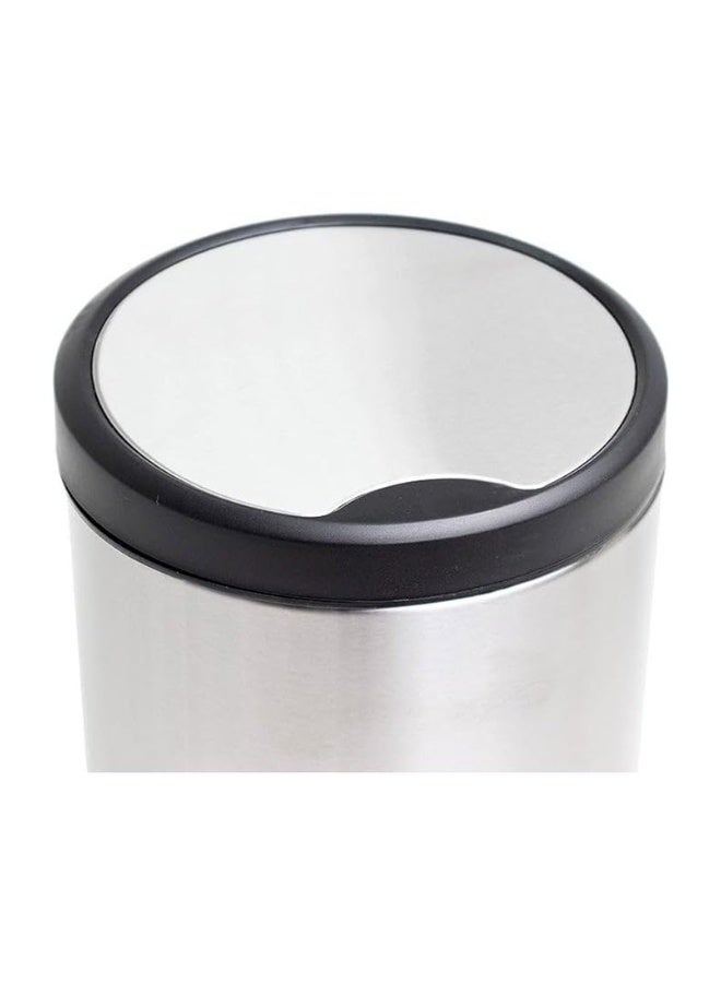 AKC Stainless Steel Step Trash Bin | 5L Round Wastebasket with Soft-Close Lid | Durable Recycle Bin with Cantilever Foot Pedal | Compact & Stylish for Home, Office, Bathroom & Kitchen Use - Image 5