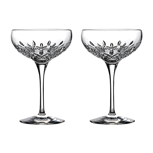Waterford Waterford Lismore Essence Champagne Saucer set of 2 
