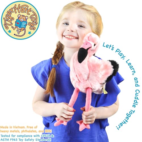 TigerHart Fay The Flamingo - 13 Inch Stuffed Animal Plush - Image 2