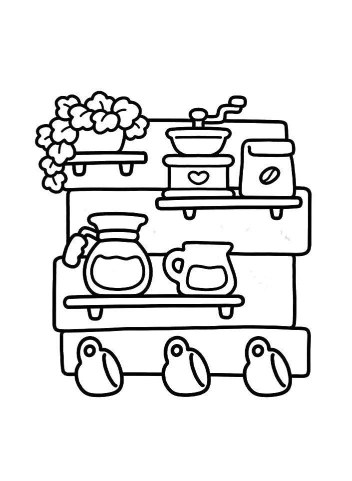 Generic Stress Relief Coloring Book for Adults & Kids: Bold & Easy Designs with Animals, Landscapes, Flowers | Relaxing Anti-Anxiety Art Therapy, Big Simple Patterns, Cute Themes (Bold & Easy Series)  - Image 3