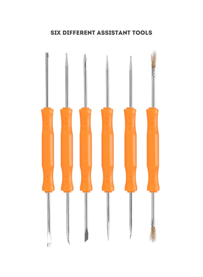 Soldering Iron Kit With Temperature Control Multicolour 26.50×14.70×4.00centimeter - Image 2