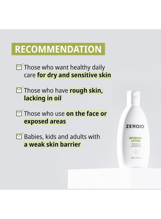 zeroid Intensive Lotion Care (200ml) - Image 5