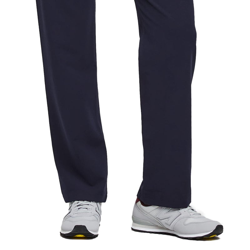 FIGS Livingston Basic Scrub Pants for Women â€” Yoga Waistband, 2 Pockets, Classic Straight Leg Fit â€“ Navy Blue, XXL-Petite - Image 2