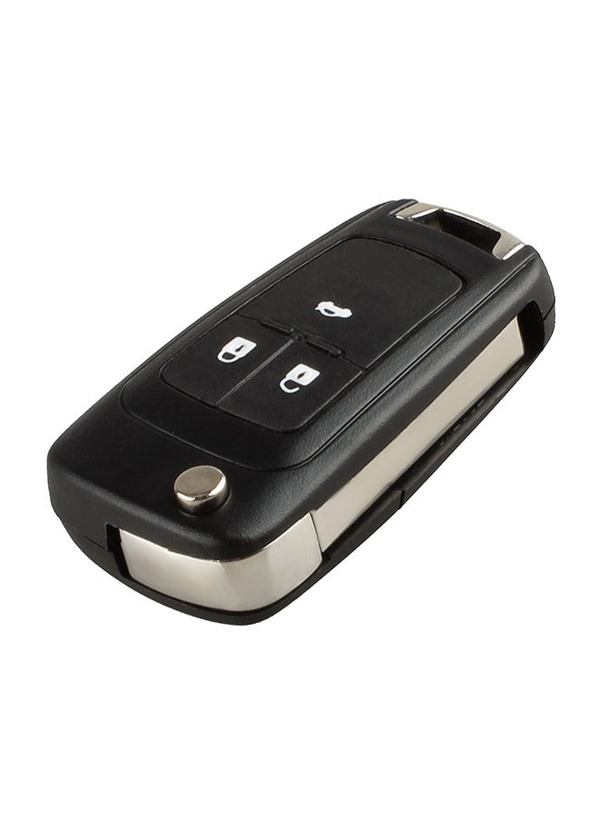 Folding Flip Key Shell Case With Uncut Blade For Vauxhall Opel Astra u0026 Zafira - Image 1