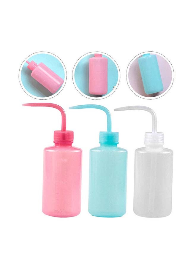 IOLITE Eyelash Extension Cleaning Bottle - Squeeze Washing Bottle For Grafting and Makeup Tools - Pink - Image 1