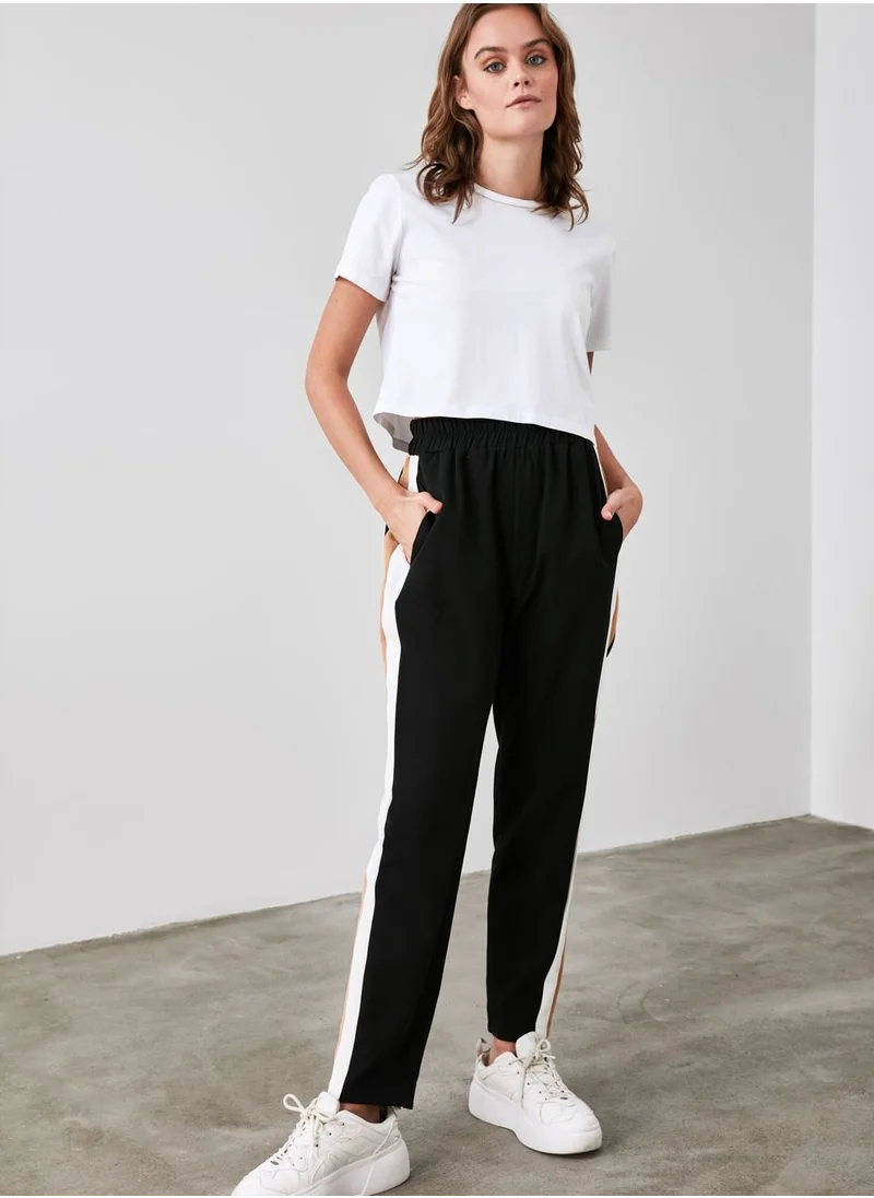trendyol Side Striped Pants