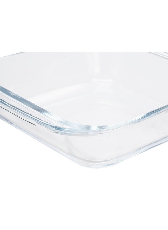 IKOO GLASS 3 Piece Oven Tray Set - Made Of Glass - Suqare - Large - Baking Dish - Oven Tray - Cake Trays - Oven-Pan - Cake Mold - Clear Suqare Large - 3 Piece set - Image 4