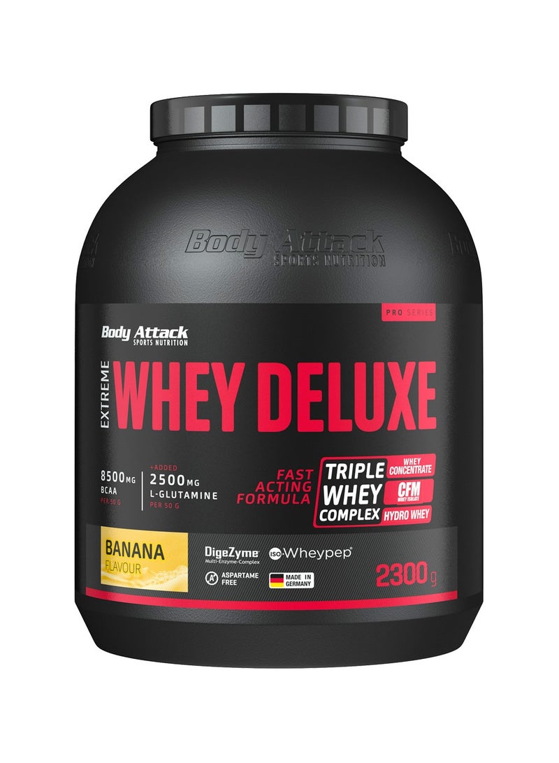 Body Attack - Extreme Whey Deluxe 2.3Kg Banana