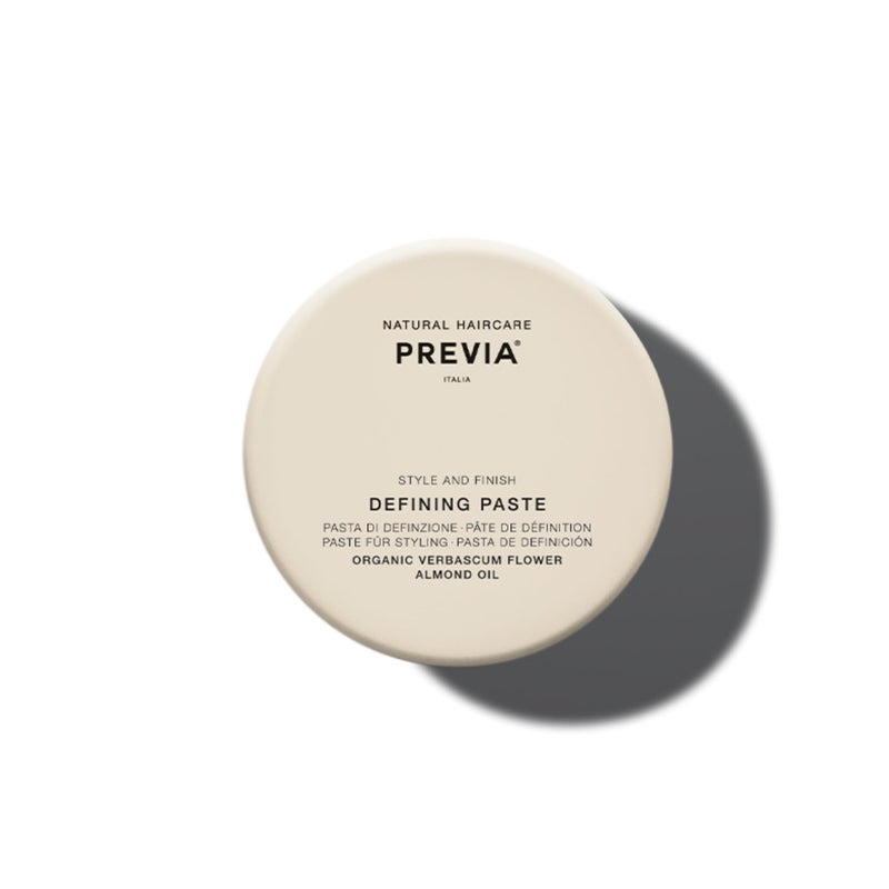 PREVIA Defining Hair Paste - Matte Hair Gel with Medium Hold for All Hair Types - Anti-Static, Flexible Hold Hair Styling Product with Natural Citrus Fragrance - Paraben-Free - 3.38 oz - Image 1