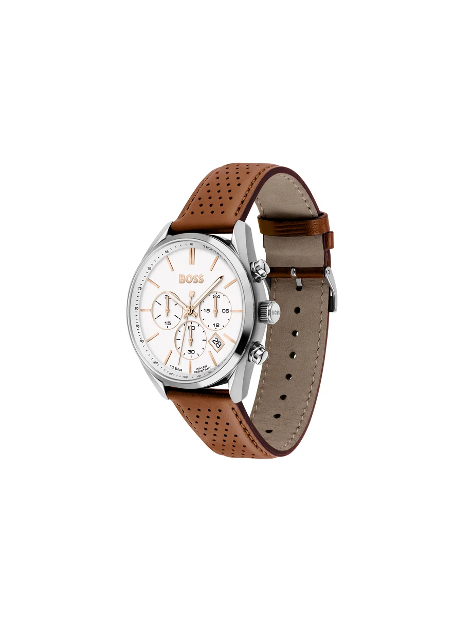 BOSS Champion Round Analog Watch