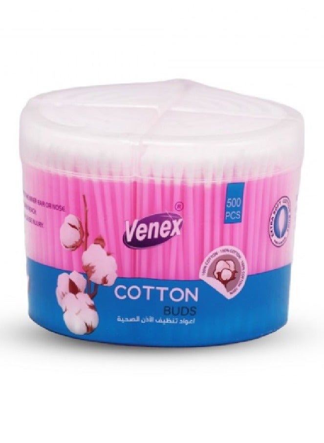 فينكس أعواد قطنية نقية 500 قطعة