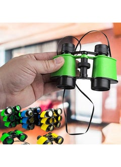 Kicko Pack Of 12 Binoculars Toy For Kids - 3.5"X5" Kids Binoculars For Bird Watching And Jungle Pretend Play - Forest Guard Costume - Safari Party Favors And Educational Adventure Gifts For Children  - Image 2