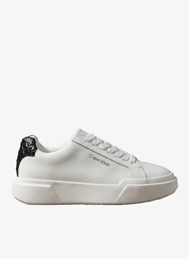 Calvin Klein Leather Durable Traction Chunky Trainers