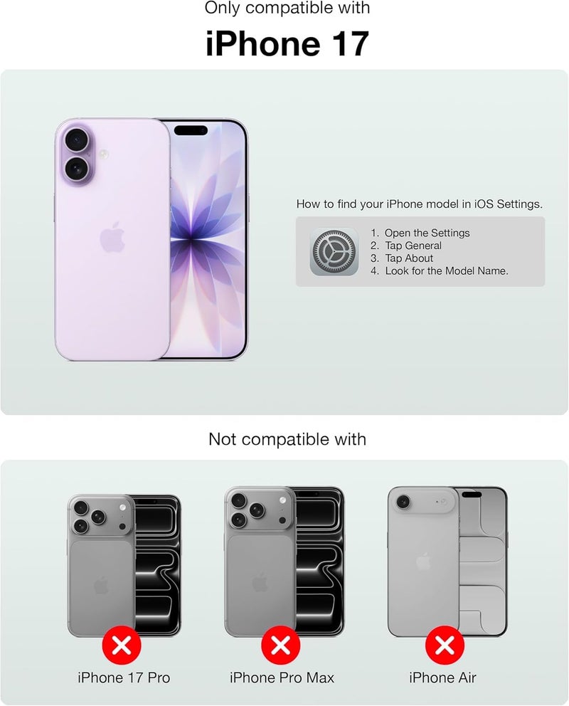 OpenTech ® Privacy Tempered Glass Screen Protector Compatible for iPhone 17 with Edge to Edge Coverage - Anti Spy, Case Friendly and Bubble free installation kit (6.3 Inches) - Image 2