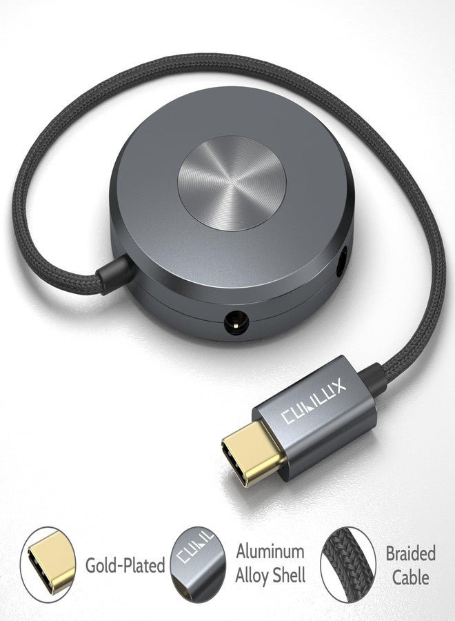 Cubilux 5-Way USB C Headphone Splitter, Type C Multi-3.5mm Audio Splitter for Music Sharing, Multi Earphones Hub for MacBook, iPhone 16/15, iPad Pro, Galaxy S25/S24, Pixel 9/8 Android Phone - Image 2