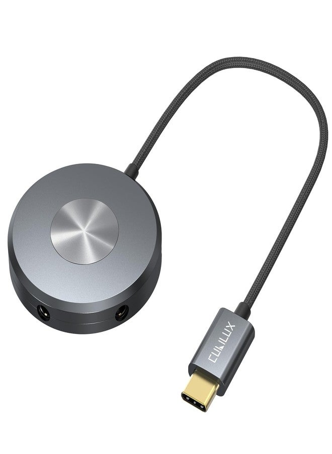 Cubilux 5-Way USB C Headphone Splitter, Type C Multi-3.5mm Audio Splitter for Music Sharing, Multi Earphones Hub for MacBook, iPhone 16/15, iPad Pro, Galaxy S25/S24, Pixel 9/8 Android Phone - Image 1