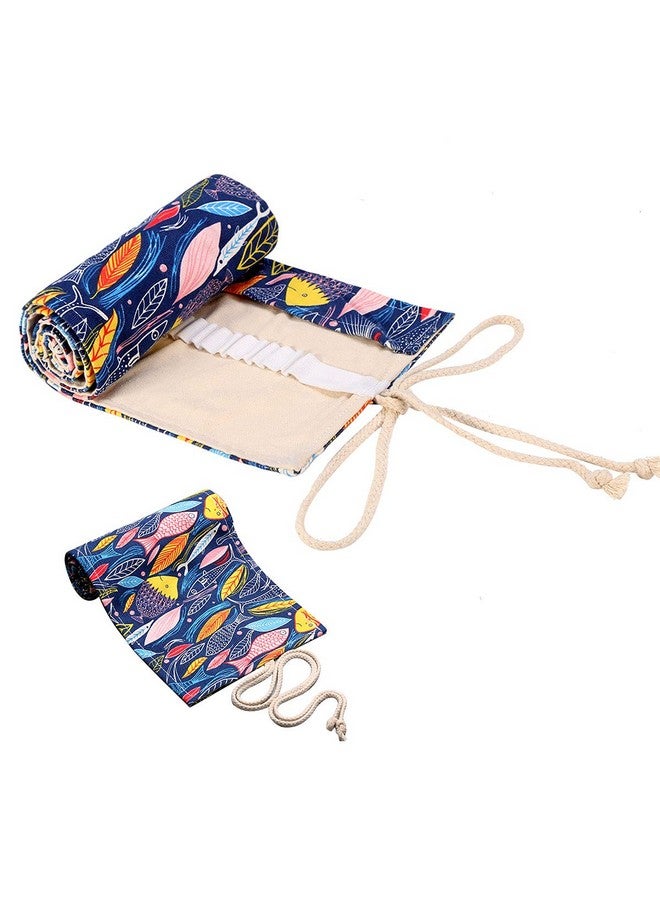 Futurekart Ethnic Canvas Wrap Roll Up Pencil And Holder - Image 1