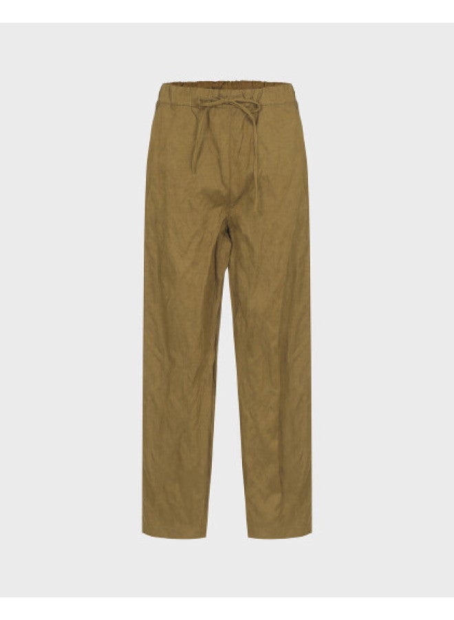 Zara women's Stylish Trendy Casual Solid Straight-leg Pants - Image 1