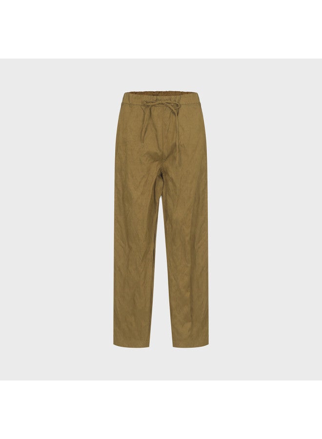 Zara women's Stylish Trendy Casual Solid Straight-leg Pants - Image 2