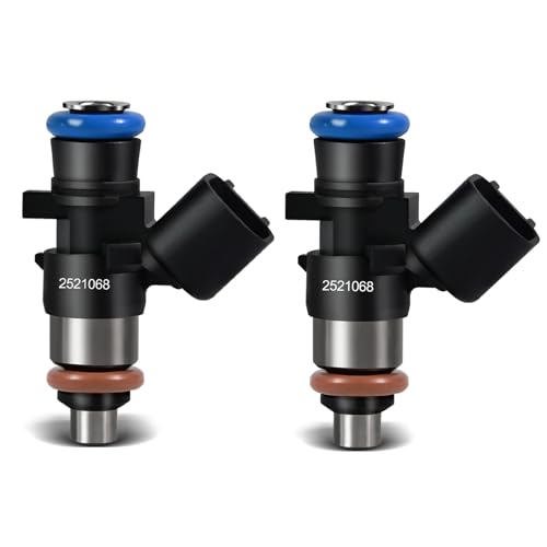STZJAYE Fuel Injectors 0280158258 Set of 2 Compatible with Polaris Series for ACE570 20162019for RZR 4 900 20112018for Ranger 570 20142019for Ranger XP 570 2016 Replace 2521068 - Image 1