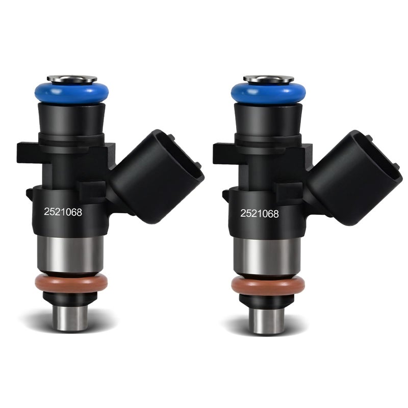 STZJAYE Fuel Injectors 0280158258 Set of 2 Compatible with Polaris Series for ACE570 20162019for RZR 4 900 20112018for Ranger 570 20142019for Ranger XP 570 2016 Replace 2521068 - Image 2