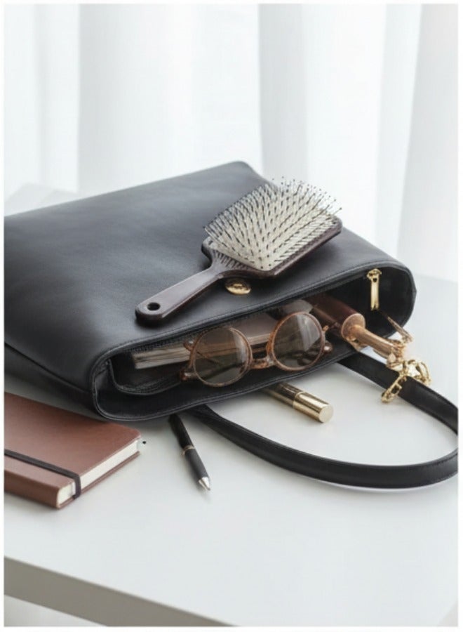 Ergonomic Paddle Hair Brush – Flexible Cushion Base & Ball-Tipped Nylon Bristles – Comfortable & Effective Hair Styling - Image 4