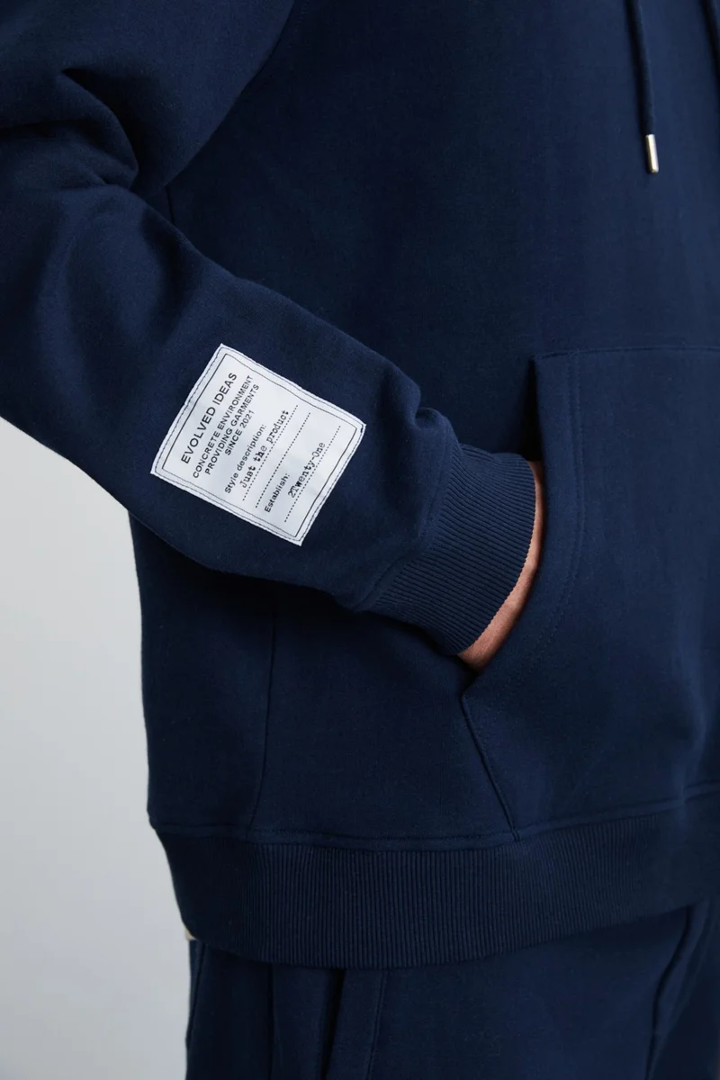 GRIMELANGE Ashbourne Men's Navy Blue Tracksuit