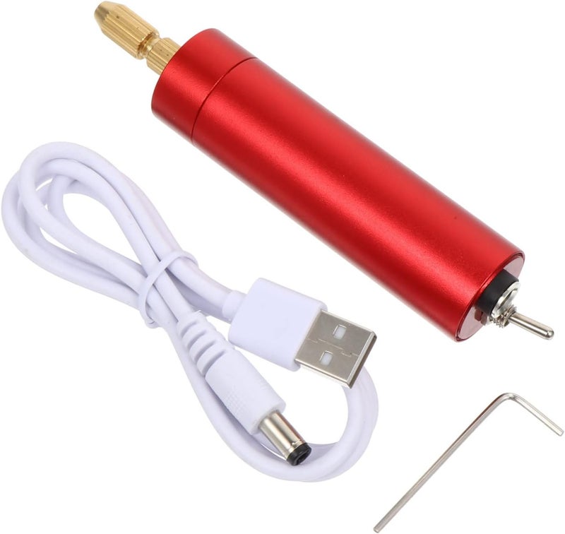 Uonlytech USB Electric Engraving Pen Set for Jewelry and Metal Mini Grinding Tool Rechargeable Battery and Interchangeable Bits Portable Crafts Engraver for DIY Projects - Image 1