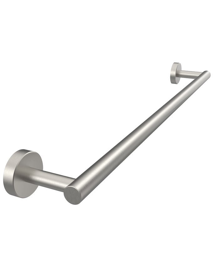 24 INCH BRUSHED TOWEL BAR TOWEL RACK FOR BATHROOM KITCHEN HAND TOWEL HOLDER DISH CLOTHS HANGER SUS304 STAINLESS STEEL RUSTPROOF WALL MOUNT BRUSHED GREY