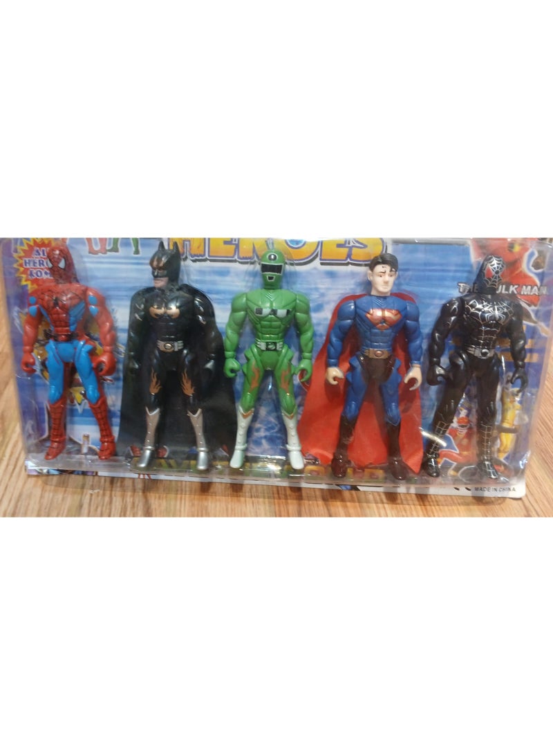 MARVEL Superhero Collectible Figure Toy Gift Set - Image 1