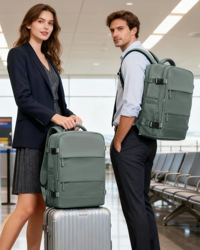 coofay Travel Backpack for Women Airline Approved Carry on Backpack for Airplanes Mochila De Viaje Spirit Airlines Personal Item Bag 18x14x8 Personal Item Travel Bag Backpack for Traveling on Airplane - Image 3