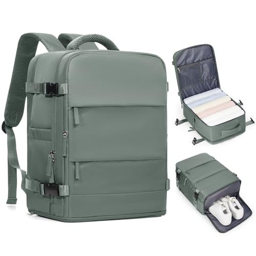 coofay Travel Backpack for Women Airline Approved Carry on Backpack for Airplanes Mochila De Viaje Spirit Airlines Personal Item Bag 18x14x8 Personal Item Travel Bag Backpack for Traveling on Airplane - Image 1