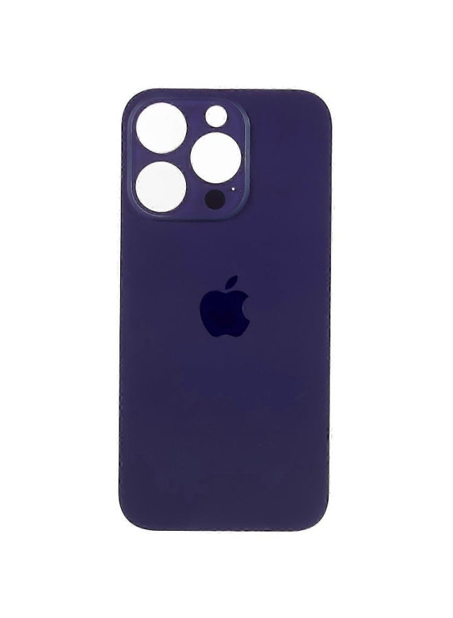Replacement Battery Back Glass Cover for iPhone 14 Pro Max - Deep Purple
