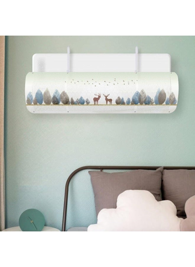 Air Conditioner Air Diffuser for Directing Cold and Hot Air, Anti-Blowing, Suitable for Home, Office and Bedroom, Easy to Install Without Tools (Random Shape) - Image 2