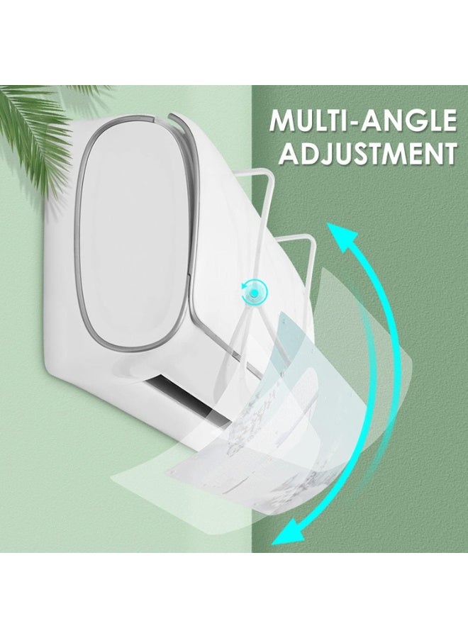 Air Conditioner Air Diffuser for Directing Cold and Hot Air, Anti-Blowing, Suitable for Home, Office and Bedroom, Easy to Install Without Tools (Random Shape) - Image 4