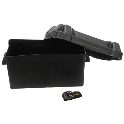 Attwood 9084-1 Large 29/31 Series Vented Marine Boat Battery Box with Mounting Kit and Strap, Black - Image 4