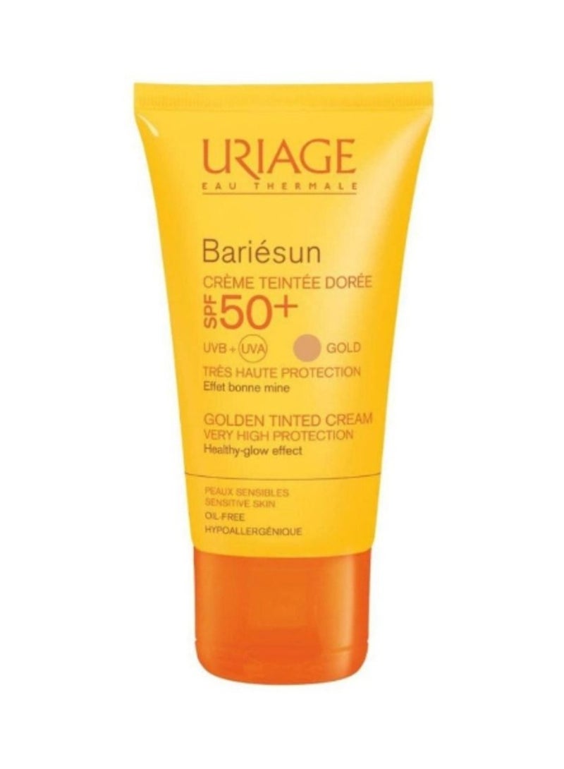 Uriage كريم يورياج باريسون SPF50+ الذهبي 50 مل