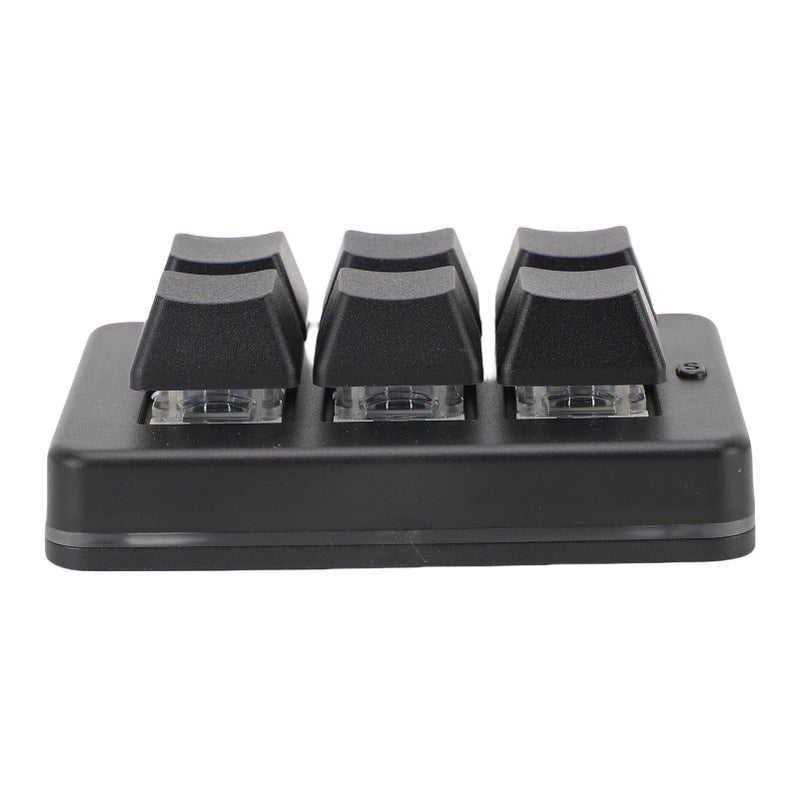 Macro Programmable 6 Key Gaming Keyboard Wireless 2.4G Bluetooth USB Wired 3 Modes Customized Blue Switch 6 Key Mechanical Keypad - Image 4