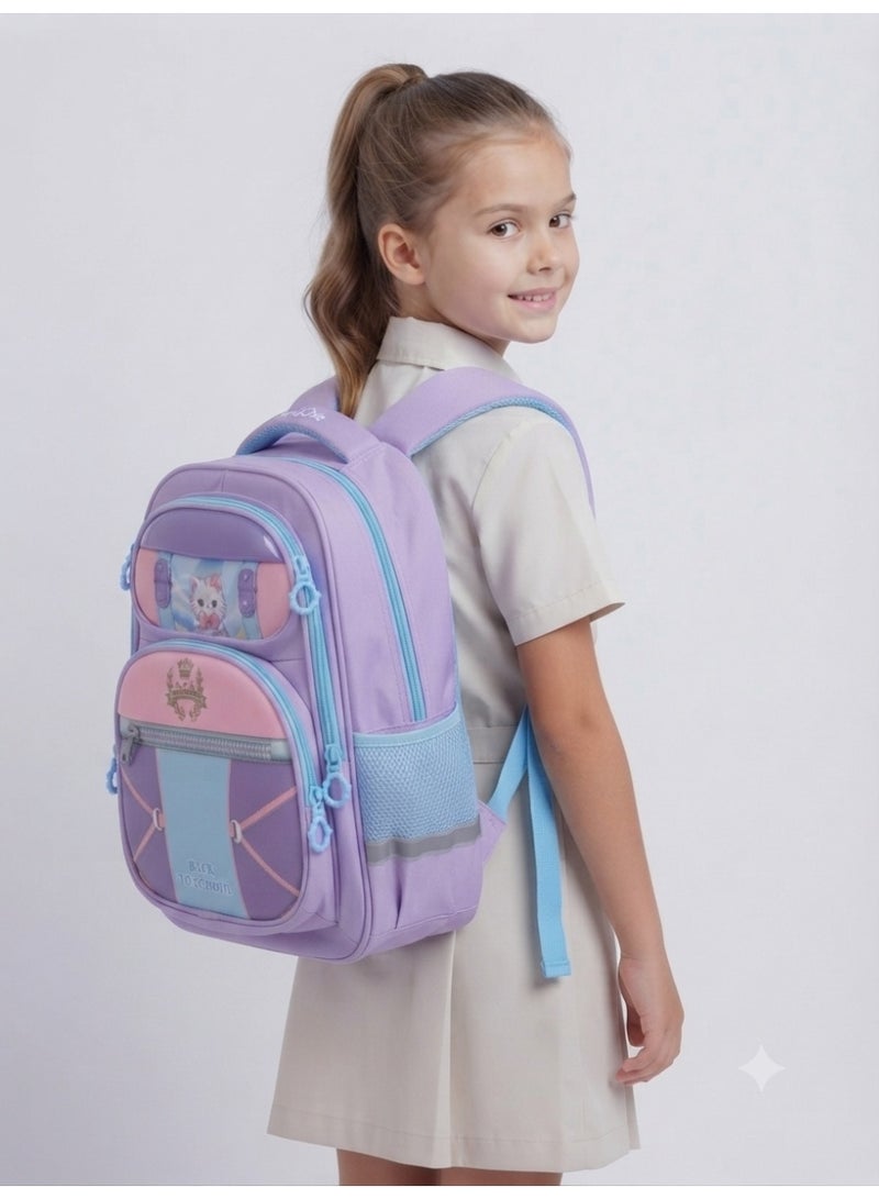 school backpack bag,3d print,size 41x32x19 cm - Image 3