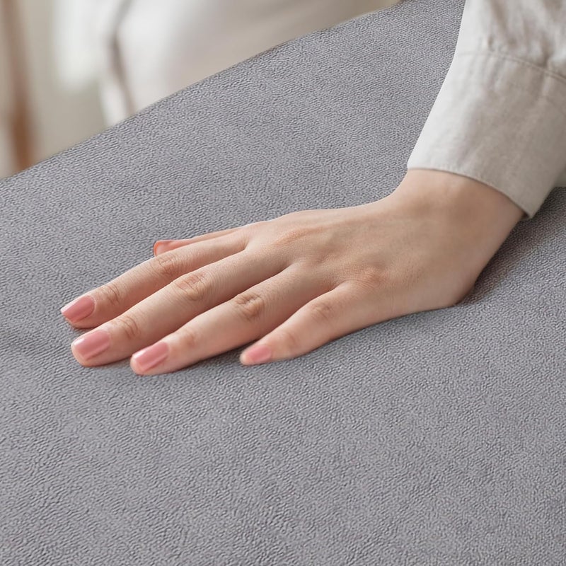 JDX 100 Waterproof Premium Cotton Mattress Protector Cotton Feel Terry 72x78 inch Ultra Soft Waterproof Mattress Protector King Size Breathable and Hypoallergenic Ultra Soft Fitted Bed Protector - Image 5
