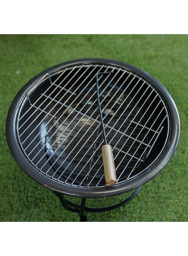 DANUBE HOME Inferno Blaze Firepits Charcoal Bbq Grill | Couple Family Party Outdoor Camping Tool | Suitable For Outdoor Vacation Cooking With Friends And Family - Image 3