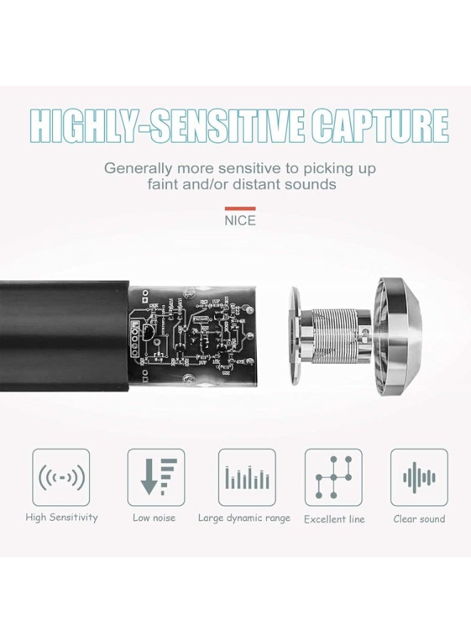 SUKILO Condenser Microphone Bundle with USB Live Sound Card, Professional Cardioid Studio Microphone, Adjustable Suspension Scissor Arm Stand, Pop Filter & Shock Mount for Recording & Streaming - Image 3