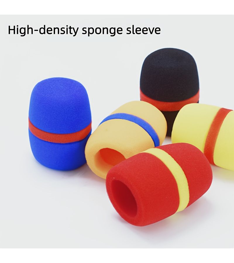 MF4A High Quality Thickened Sponge Mic Microphone Pop Filter Windscreen Dust Proof Cover Blue - Image 1