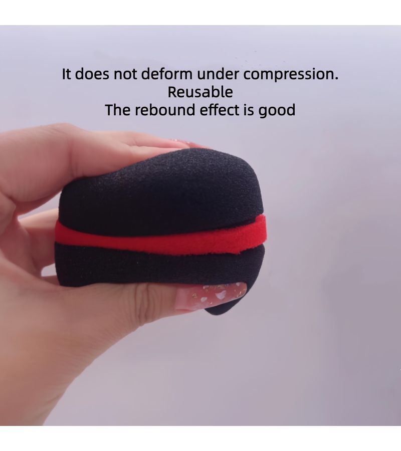MF4A High Quality Thickened Sponge Mic Microphone Pop Filter Windscreen Dust Proof Cover Blue - Image 4