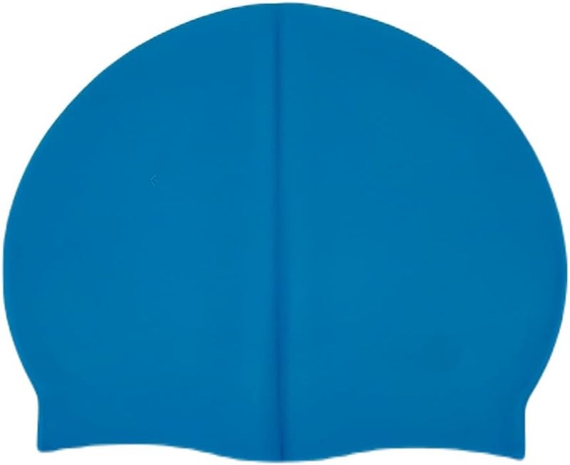 ZOTO Premium Silicone Swimming Cap - Blue - Image 3